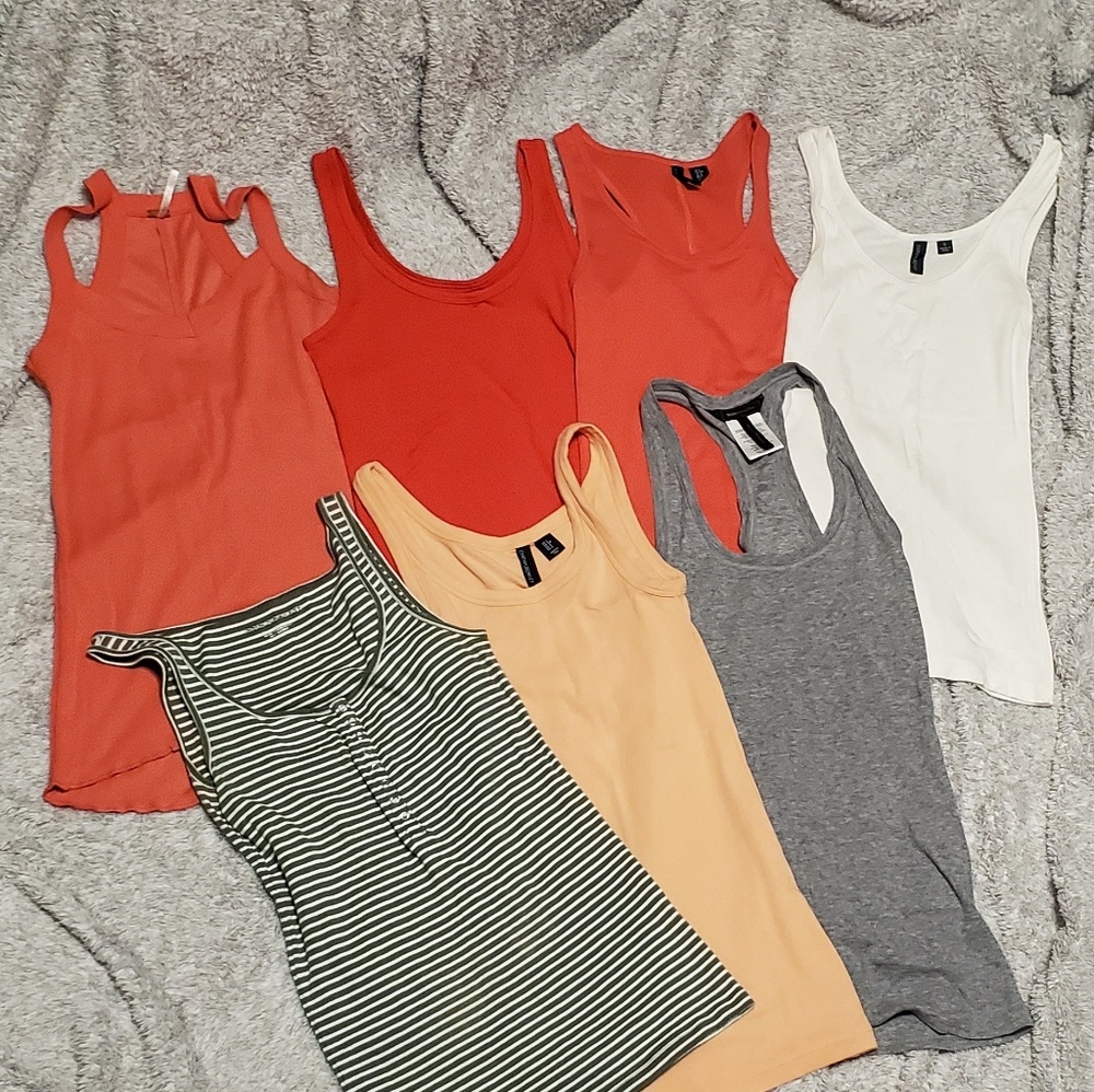 Bundle of small tank tops